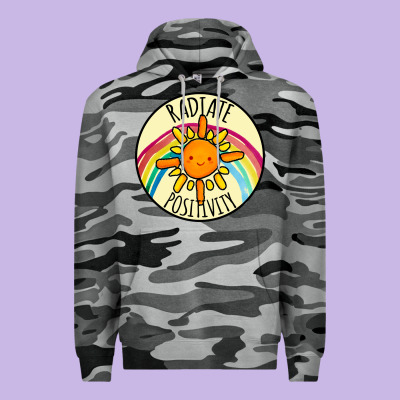 Radiate Positivity Premium Hoodie Designed By Bettercallsaul
