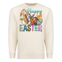 Sandshell Happy Easter Bunny Premium Sweatshirt - BundleAndBundleShop