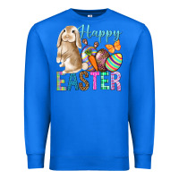 True Royal Happy Easter Bunny Premium Sweatshirt - BundleAndBundleShop