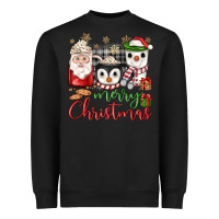 Black merry Christmas coffee Heavyweight Sweatshirt - JahusDesignShop