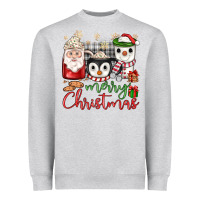 Heather Grey merry Christmas coffee Heavyweight Sweatshirt - JahusDesignShop