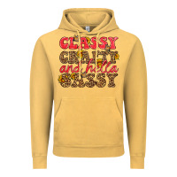 Vintage Mustard classy crafty and hella sassy Vintage Hoodie - HRA Design Shop