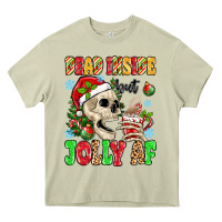 Mossy dead inside but jolly af Heavy Core Tee - MaliasSmallBusiness