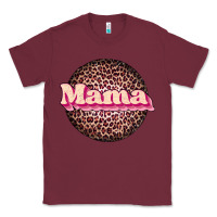 Burgundy mama leopard Classic Tee - JahusDesignShop