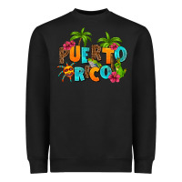 Black puerto rico Heavyweight Sweatshirt - AdoDesignShop