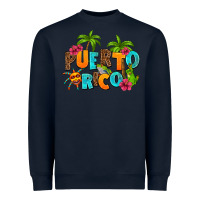 Navy puerto rico Heavyweight Sweatshirt - AdoDesignShop