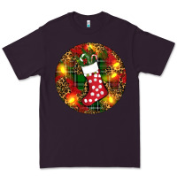 Plum Santa Stocking Christmas Premium Tee - RanaPortraitStore