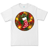 White Santa Stocking Christmas Premium Tee - RanaPortraitStore