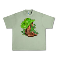 Oil Green green  cowgirl and roses Urban Heavy Tee - AdoDesignShop