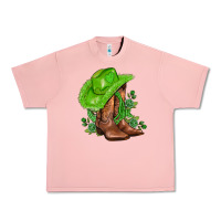Salmon green  cowgirl and roses Urban Heavy Tee - AdoDesignShop