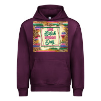 Mauve Wine same bitch different day Urban Hoodie - TumblerDesignByShophia