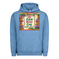 Pigment Pebble Blue same bitch different day Urban Hoodie - TumblerDesignByShophia