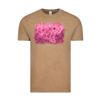 Vintage Coffee pink glitter background Vintage Tee - JahusDesignShop