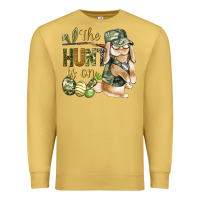 Antique Gold The Hunt Is On Premium Sweatshirt - BundleAndBundleShop
