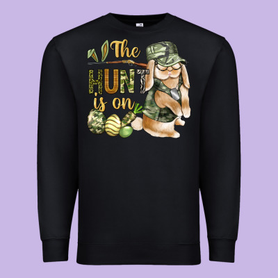 The Hunt Is On Premium Sweatshirt Designed By Bundleandbundleshop