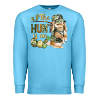 Ocean Blue The Hunt Is On Premium Sweatshirt - BundleAndBundleShop