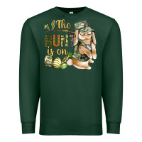 Sports Green The Hunt Is On Premium Sweatshirt - BundleAndBundleShop