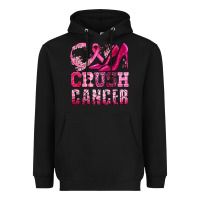 Black crush cancer high heels bbs Heavyweight Hoodie - BundleAndBundleShop