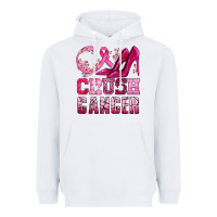 White crush cancer high heels bbs Heavyweight Hoodie - BundleAndBundleShop