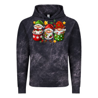 Cloud Black coffee cup santa gnomies Vintage Hoodie - FaDigitalArtStudio
