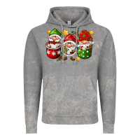 Cloud Rock coffee cup santa gnomies Vintage Hoodie - FaDigitalArtStudio