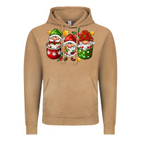 Vintage Camel coffee cup santa gnomies Vintage Hoodie - FaDigitalArtStudio