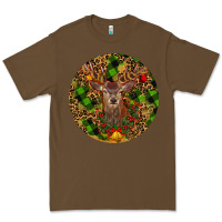 Cacao Christmas Reindeer Premium Tee - RanaPortraitStore
