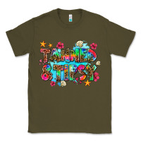 Army Green tanned and tipsy Classic Tee - AdoDesignShop