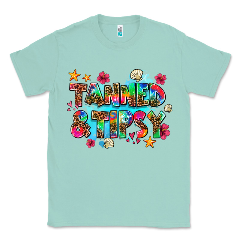 Tanned And Tipsy Classic Tee by AdoDesignShop | Teevron