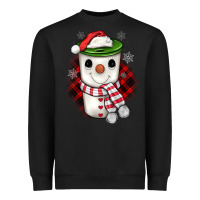 Black Christmas snowman coffee Heavyweight Sweatshirt - JahusDesignShop