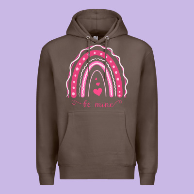 Valentines Day Rainbow Premium Hoodie Designed By Bettercallsaul