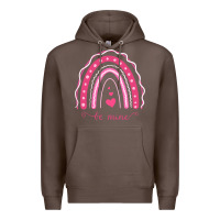 Coffee Valentines Day Rainbow Premium Hoodie - Bettercallsaul