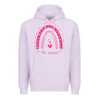 Lilac Valentines Day Rainbow Premium Hoodie - Bettercallsaul