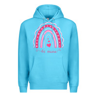 Ocean Blue Valentines Day Rainbow Premium Hoodie - Bettercallsaul