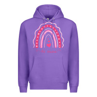 Purple Valentines Day Rainbow Premium Hoodie - Bettercallsaul