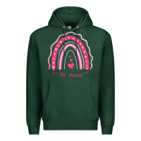 Sports Green Valentines Day Rainbow Premium Hoodie - Bettercallsaul
