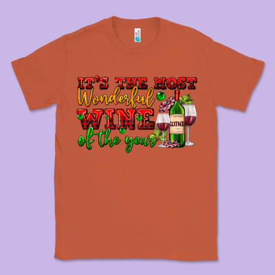 Its The Most Wonderful Wine Of The Year Classic Tee Designed By Adodesignshop