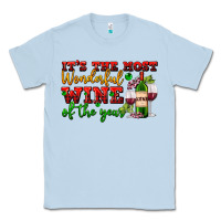 Dusty Blue its the most wonderful wine of the year Classic Tee - AdoDesignShop