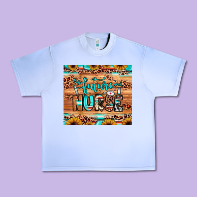 Future Nurse Urban Heavy Tee Designed By Jahusdesignshop