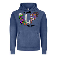 Vintage Denim slp Vintage Hoodie - CowhideDigitalArt