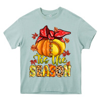 Arona tis the season fall softball Heavy Core Tee - MaliasSmallBusiness