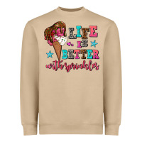 Mushroom life is better with sprinkles Heavyweight Sweatshirt - AdoDesignShop