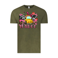 Vintage Olive bus driver Vintage Tee - AdoDesignShop