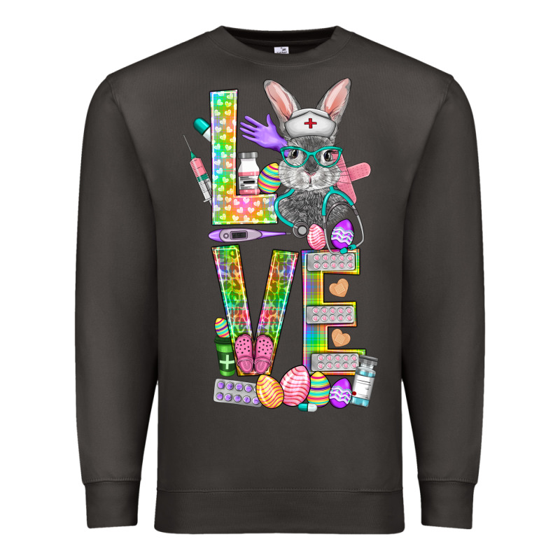 Love Easter Nurse Premium Sweatshirt by BundleAndBundleShop | Teevron