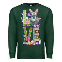 Sports Green Love Easter Nurse Premium Sweatshirt - BundleAndBundleShop