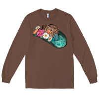 Chestnut cowboy hat Long Sleeve Tee - AdoDesignShop