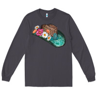 Smoke cowboy hat Long Sleeve Tee - AdoDesignShop