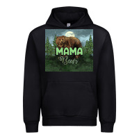 Black Mama bear tumbler Urban Hoodie - HowdyJamesFarm