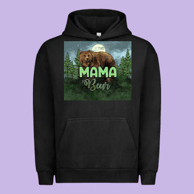 Mama Bear Tumbler Urban Hoodie Designed By Howdyjamesfarm