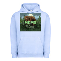 Pigment Grape Ice Mama bear tumbler Urban Hoodie - HowdyJamesFarm